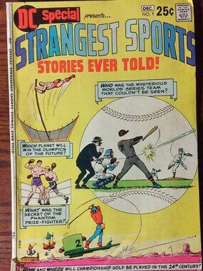 Strangest Sports Stories Ever Told Issue #9 DC Special Comic Book 1970